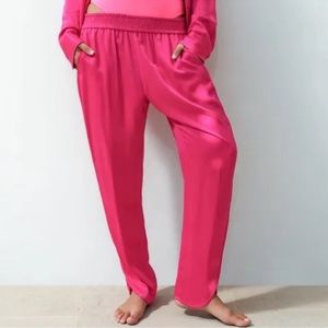 NWOT Zara satin pants